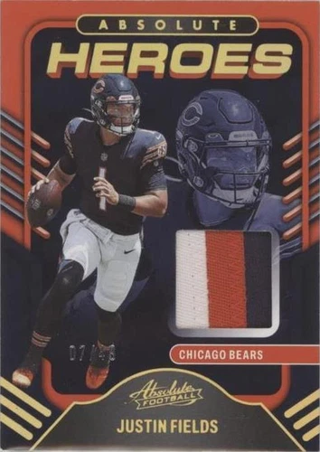 2022 Panini Absolute Justin Fields #AH-8