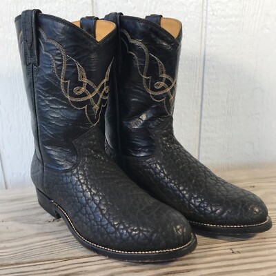 Aguila Black Leather Cowboy Boots Águila Alta Black Sniptoe Midcalf Cowgirl Boot – Rancho  main image 4
