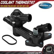 Coolant Thermostat for Seat Cordoba Ibiza Skoda Fabia Roomster VW Fox Polo New