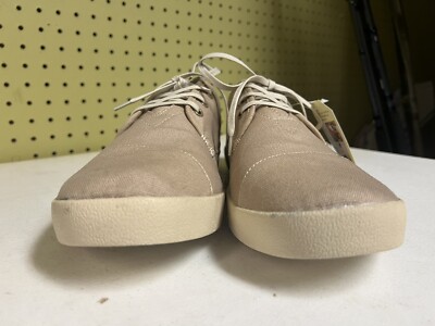 Toms Shoes Mens 13 Paseo Casual Low Top Sneakers 141214 Tan 