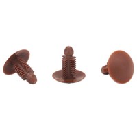 10 X You.S Universal Innenverkleidung Verkleidung Befestigungsclip Clips Braun