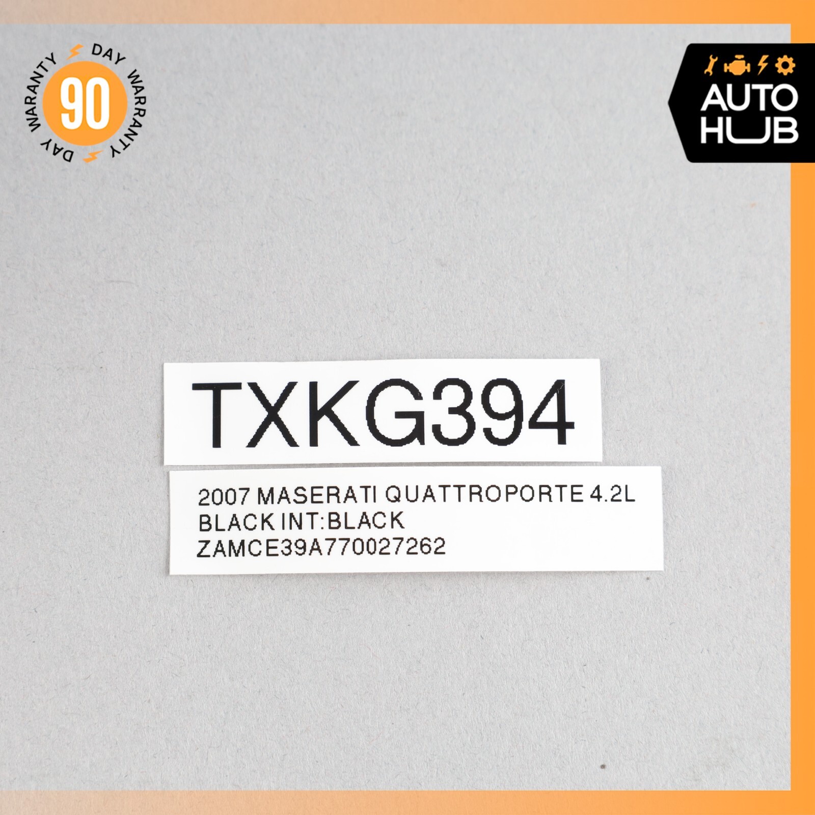 03-13 Maserati Quattroporte M139 Front Right Seat Control Switch 981445908 OEM