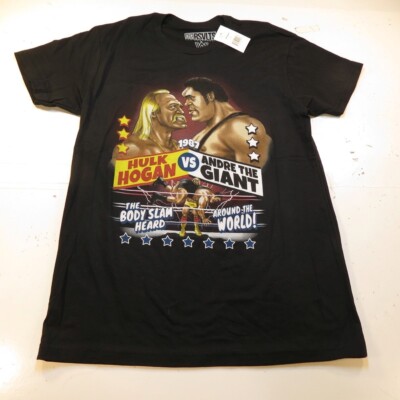 HULK HOGAN vs ANDRE THE GIANT RSVLTS THE ROOSEVELTS x WWE TEE T