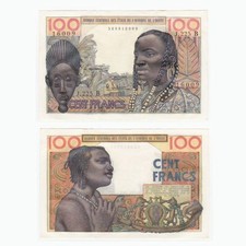 WEST AFRICAN STATES - Benin (Dahomey) 100 Francs Banknote (1965) P.201Be - aUNC