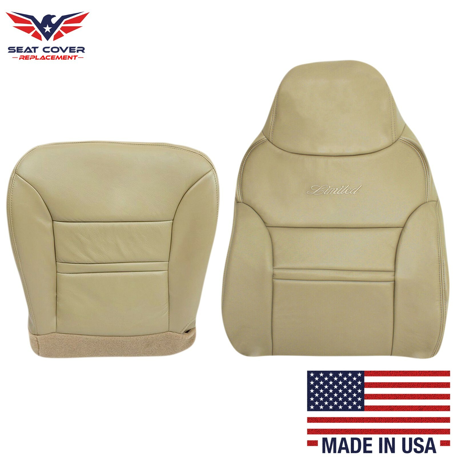 2000 2001 Ford Excursion Limited Synthetic Leather Seat Covers