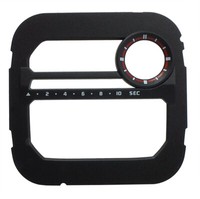 Casio Illuminator Zifferblattelement Schwarz DW-291H-1BVEF LüNette Resin DW-291