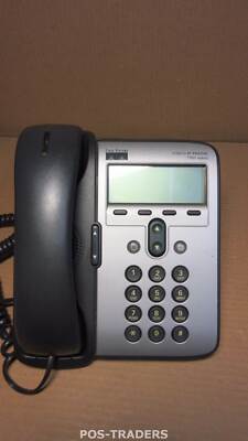 Cisco 7905 CP-7905G IP Unified Phone VoIP Telephone Display INCL HANDSET