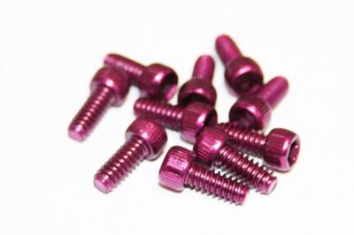 Reverse Escape Pro + Black One Pedal Stahl Pin Set US lila