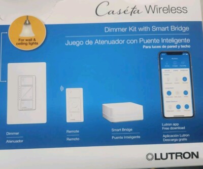  Brand New Lutron Dimmer Kit With Smart Bridge.wireless