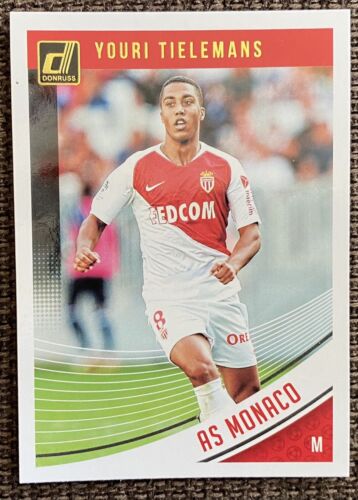 Panini Donruss Soccer 2018/19 Youri Tielemans - Belgium/Leicester City Rookie - Picture 1 of 2