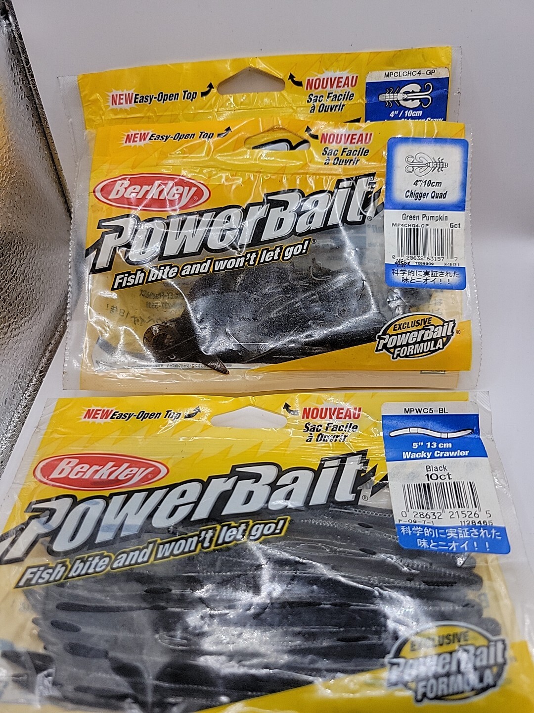 3 Berkley PowerBait Chigger Quad Crawfish 5