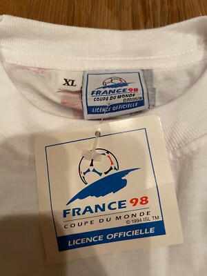2002 FIFA World Cup France Tシャツ　サイズL 2002 France World Cup Official T-shirt (XL) *W/TAGS* | eBay