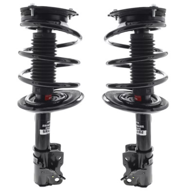 KYB Pair Set of 2 Front Suspension Strut and Coil Spring Assemblies For Nissan