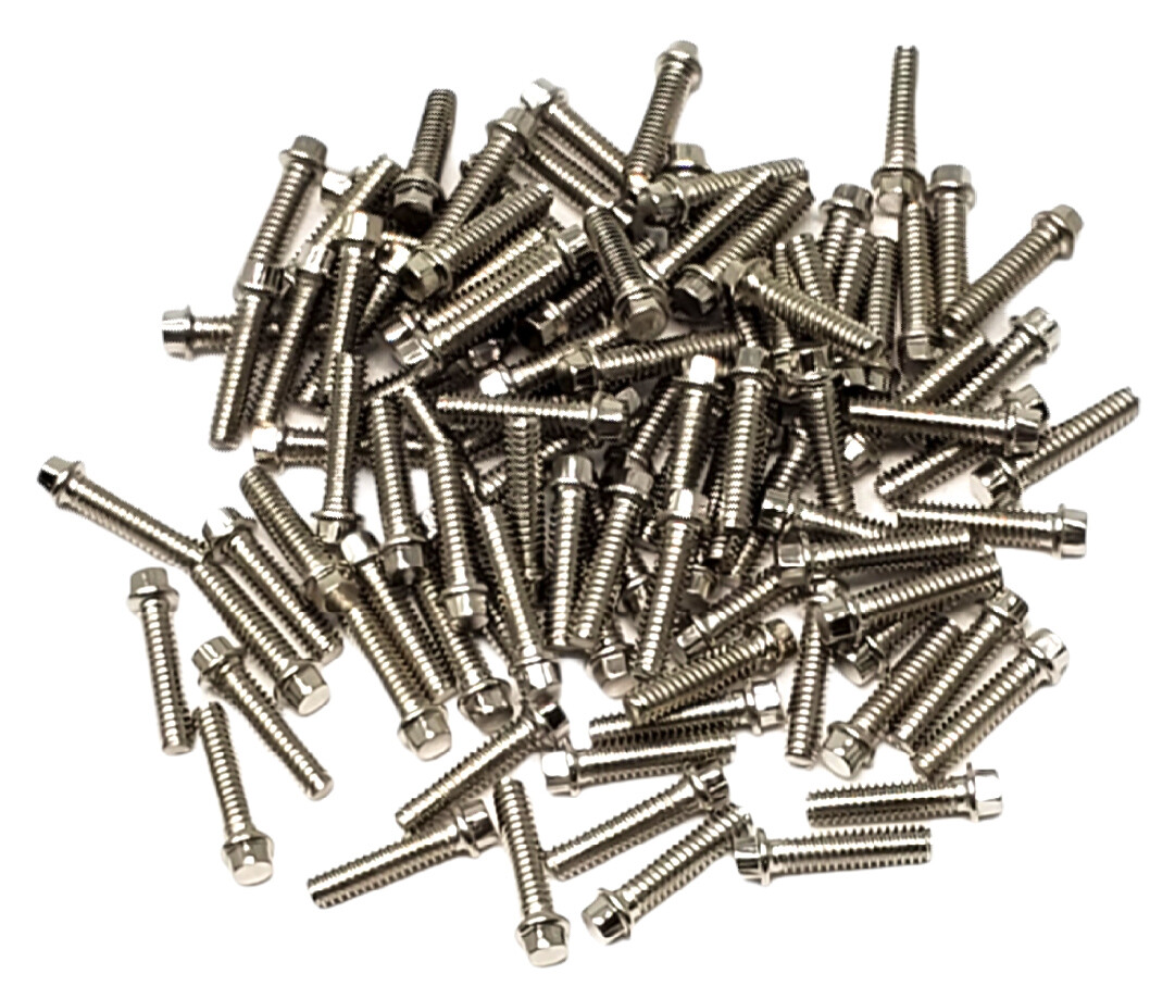 NHX RC M2 x 8mm Scale Hexagon Stainless Screw Kit for Beadlo