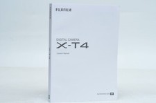Fuji Fujifilm X-T4 Original Camera Instruction Manual / User Guide English