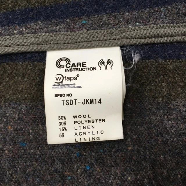 WTAPS Double Taps Wool Tailored Jacket TSDTJKM14 … - image 8