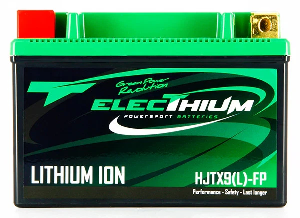 Batterie Electhium Lithium HJTX9(L) FP - (YTX9-BS) - Photo 1/3