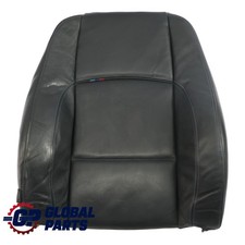 BMW E92 Vordersitz R�ckenlehne M Sport Leder Kontrast Schwarz Blau Rechts
