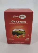 Maxi Health CH Control Cholesterol Support Gummies Orange Creamsicle 30 Count