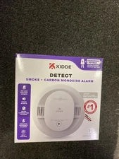Kidde 30CUAR-V Hardwired Smoke & Carbon Monoxide Detector, White, 5-Inch, AA
