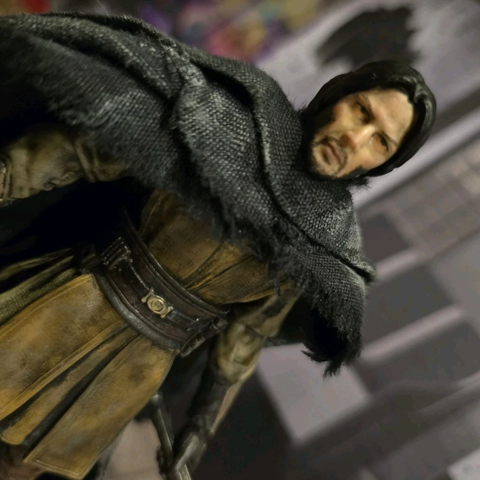 Star Wars Serie Negra Darth Revan Keanu Reeves Mandaloriano Personalizado John Wick Lote Foto 3 de 4