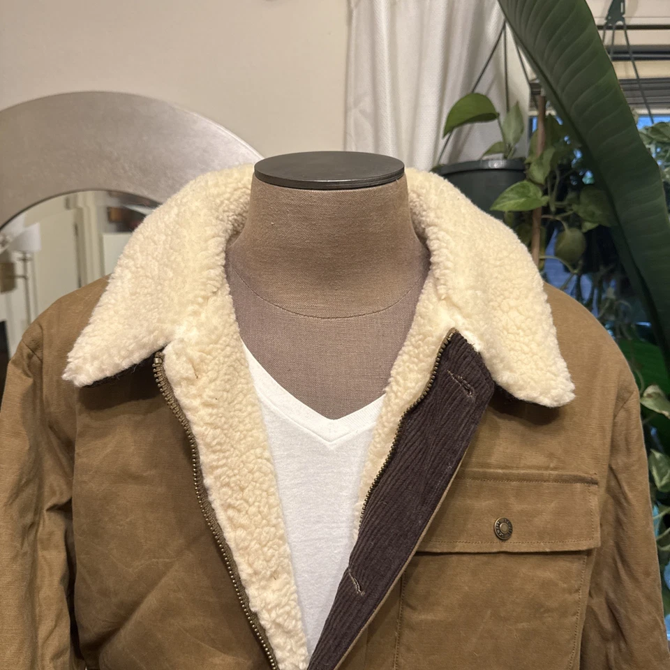 Chaqueta Empacadora SCHOTT XL Encerada al Aceite Crucero Forrada Field Rancher Foto 3 de 4