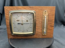 Vintage German Wall Mounted Weather Station Barometer