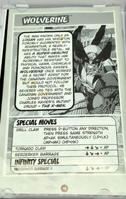 Marvel Super Heroes (Sega Saturn, 1997) Complete w Reg Card
