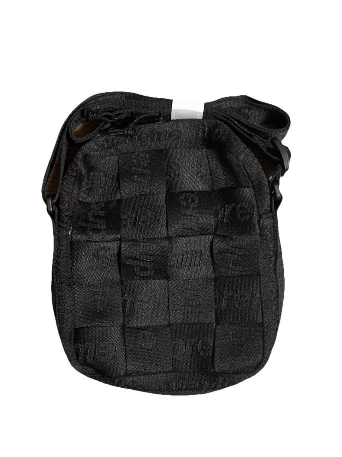 Sac noir à bandoulière Supreme Woven SS23 neuf