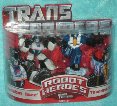 Transformers G1 Robot Heroes [Jazz & Thundercracker]