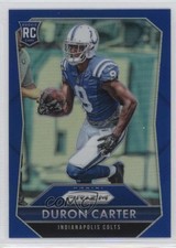 2015 Panini Prizm Rookies Blue Prizm Duron Carter #227 4t9
