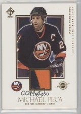 2002 Pacific Private Stock Reserve Game-Worn Jerseys /250 Michael Peca Patch g0y