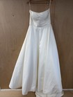 Justin Alexander Estelle Ivory Wedding Dress Ballgown Size 16US 18UK NWT