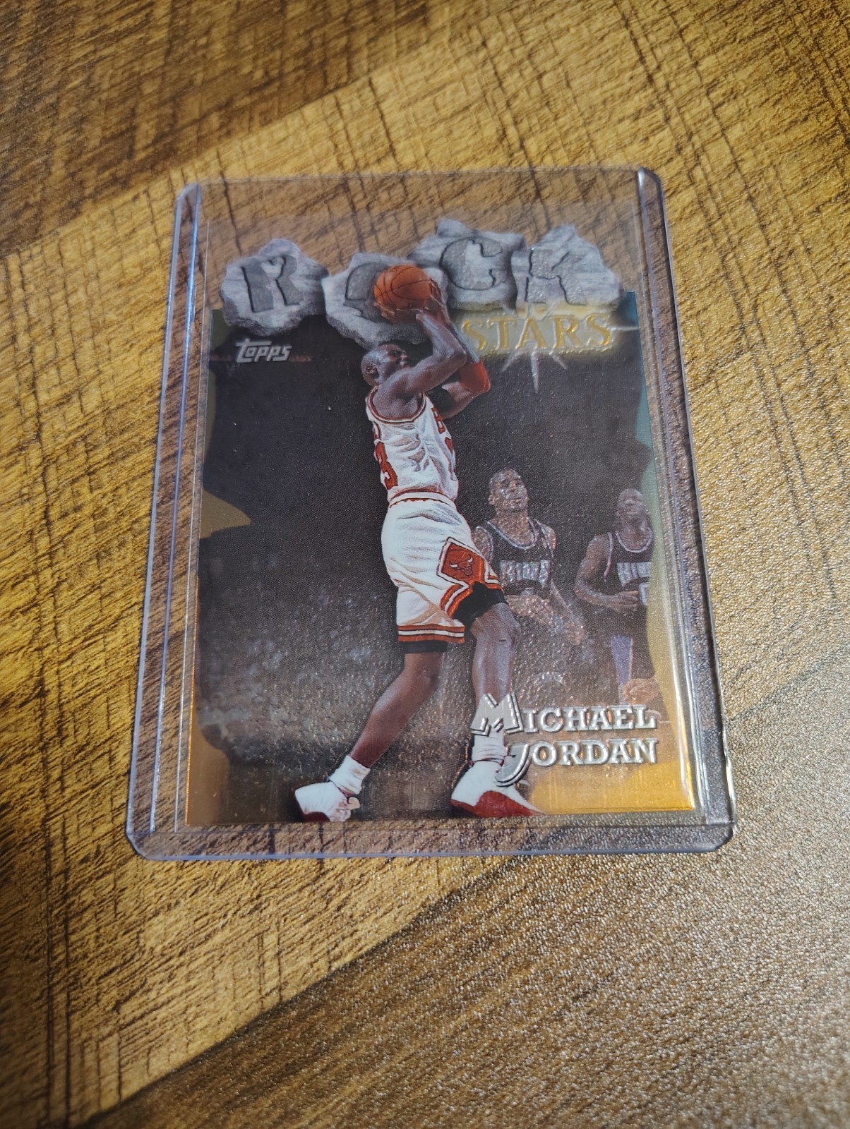 1997-98 Topps Rock Stars Michael Jordan #RS1 MJ Rare Insert Die-cut $$