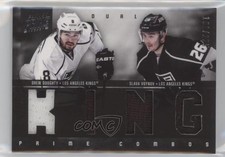 2011 Panini Prime Combos Dual Materials /225 Drew Doughty Slava Voynov #36 md3