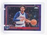 JORDAN POOLE 2025-26 TOPPS CHROME PURPLE BASKETBALL /75 #207 WIZARDS Q0902