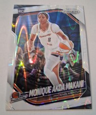 2025 Panini WNBA Prizm Monique Akoa Makani RC White Seismic #98 Phoenix Mercury