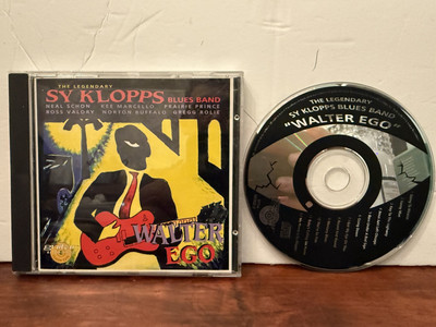 Sy Klopps Blues Band - Walter Ego (CD, 1993, Guitar Recordings) Music CD Blues