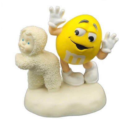 Department 56 Snowbabies M&M s I'm Nuts About Dancing 2004 Figurine