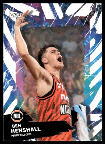 Ben Henshall – 2025-26 Topps NBL Basketball · Base Cards #67 Ben Henshall