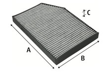 Innenraumfilter VALEO PROTECT 715836 Aktivkohlefilter für BMW 3er G20 G80 G28 X3