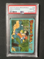 PSA 10 Goku Dragon Ball ItaJaga Card Special Art Rare Card Franchise Card