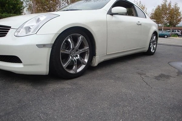 For Infiniti G35 03-08 1.25" x 1.25" Front & Rear Lowering Coil Springs - Imagem 2 de 4