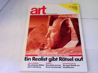 ART Das Kunstmagazin 1988/04 - Besuch bei documenta-Star Mark Tansey u.a. Divers
