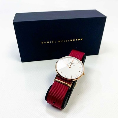 Daniel Wellington Classic Uhr 36 mm doppelt beschichteter Edelstahl (316L)