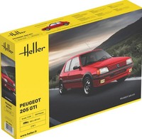 Heller 82705 Peugeot 205 Gti 1:24 Modellbausatz Neu Ovp