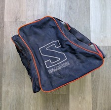 Salomon Ski Boots Travel Bag Navy Orange Ski Snowboarding Carry Case Storage