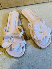 BNWOT Pale Pink Cushioned Sole  Primark Flat Sandals/flip-flops size 6