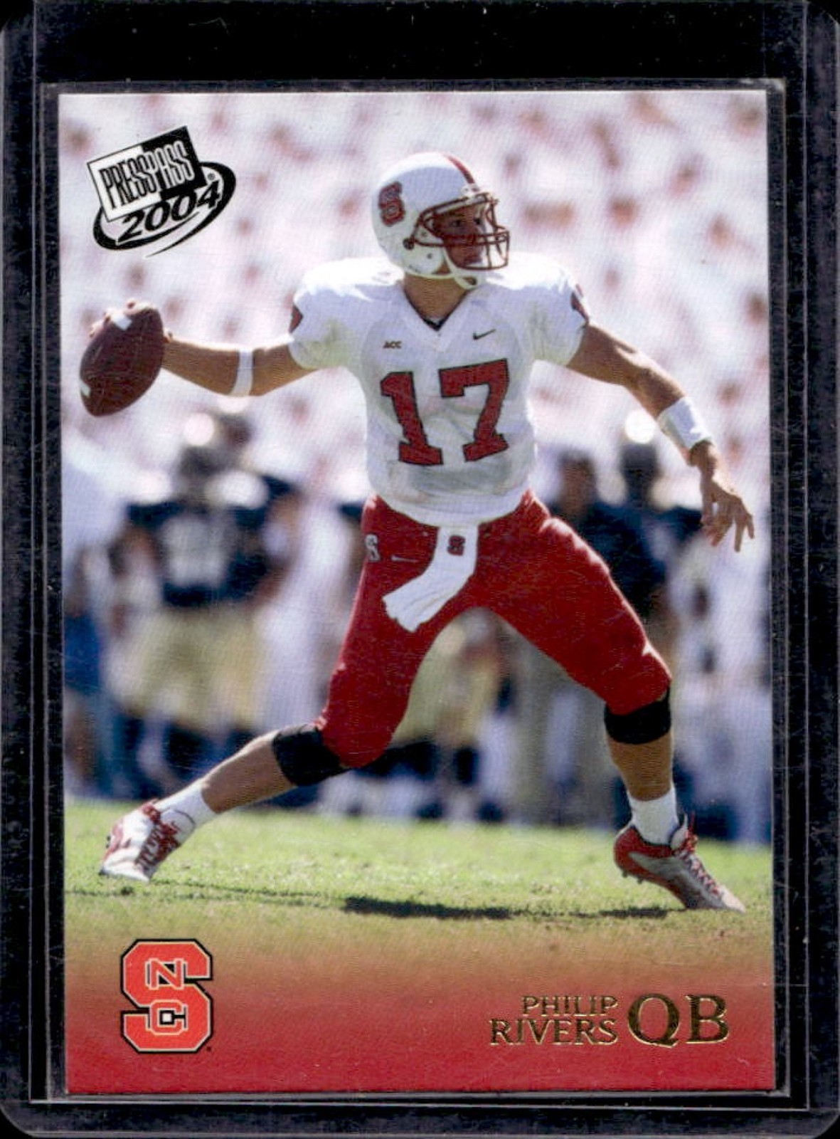 Philip Rivers Press Pass #G8 Gold Foil