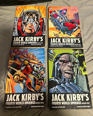 DC Comics Jack Kirby s Fourth World Omnibus Vol 1-4 Set Lot Darkseid